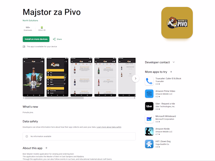 Beer Master - Mobile App