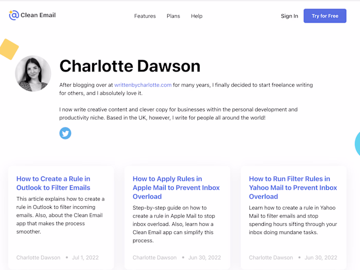 Articles By Charlotte Dawson | Clean Email’s Blog