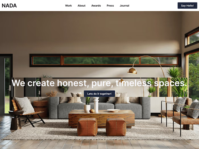 Architecture Website Redesigned