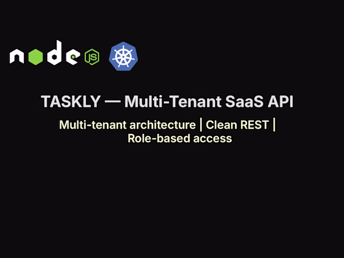 Taskly - Microservices-Based To-Do App Development