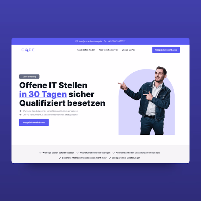 Connect Personalberatung | Webflow