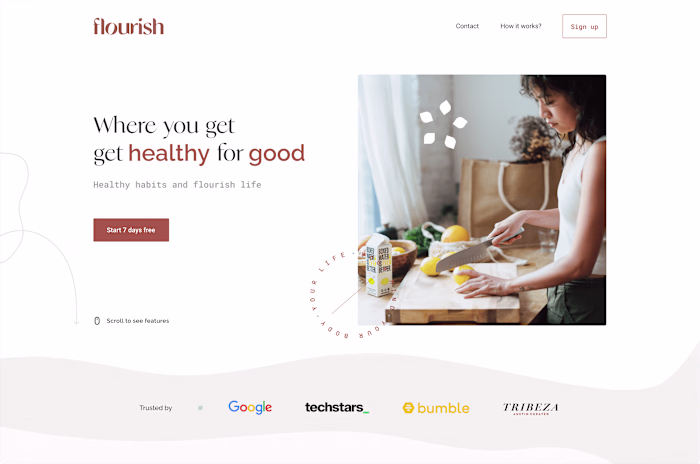 Product/LP Design : Weflourish