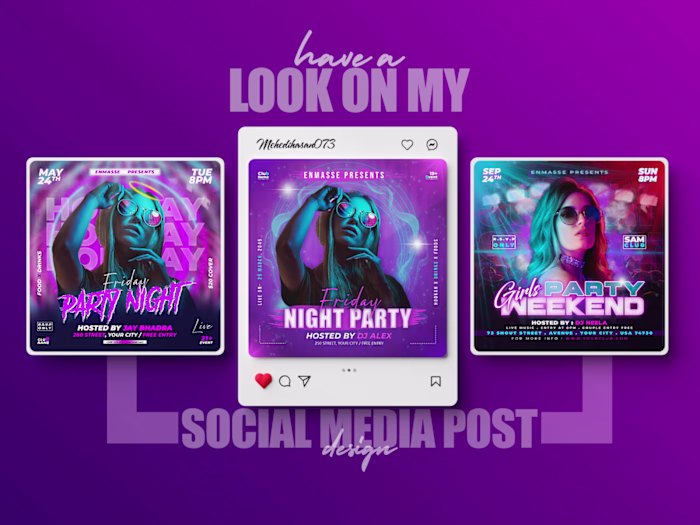 Social Media Manager for Party