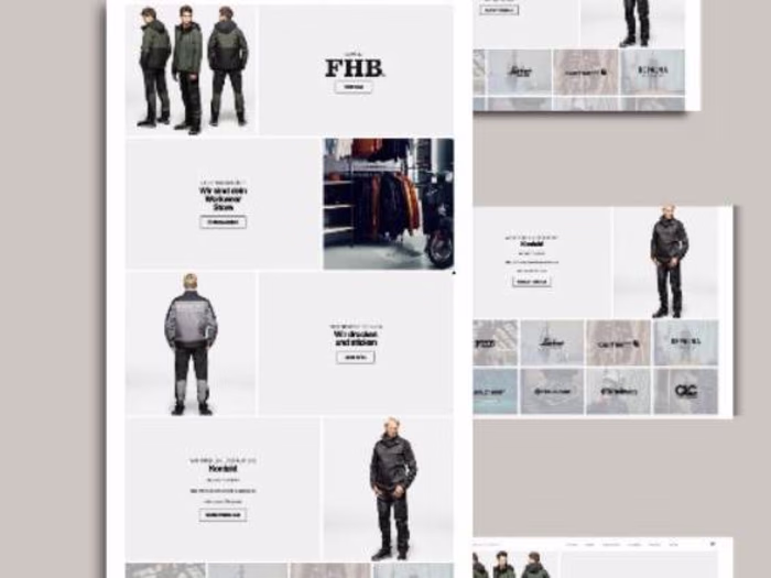 Simple and Elegant E-commerce Website Design
