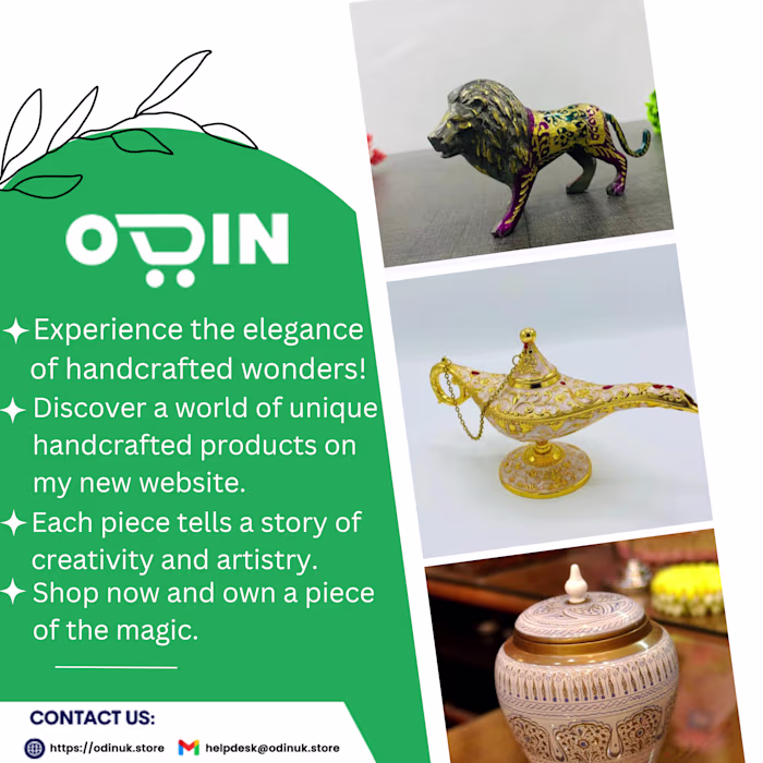 promotional posts design for upcoming uk store on Behance