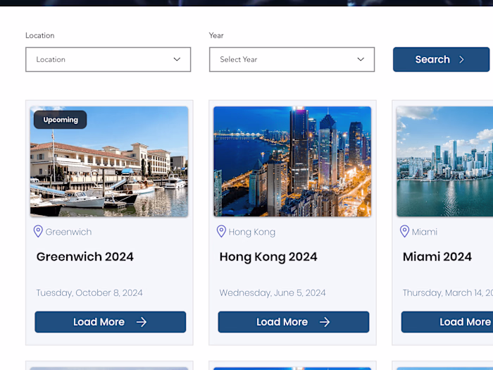 Wix Event Management- Customized Website