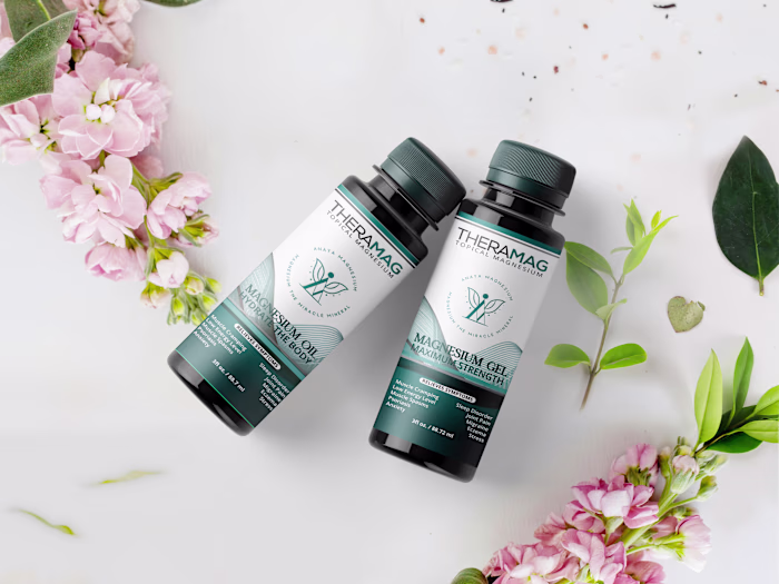 THERAMAG MAGNESIUM LABEL DESIGN