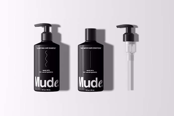 Mude Haircare.