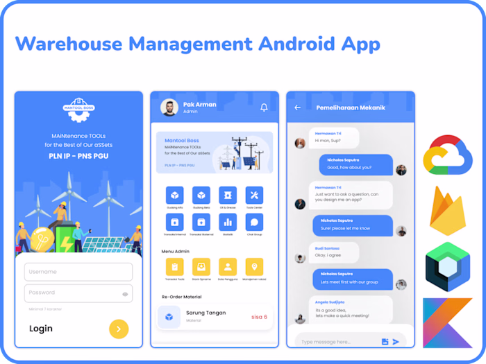 Mantools - Warehouse Management Android App