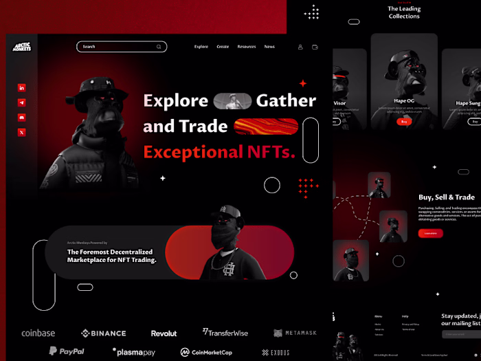 NFT Website Design