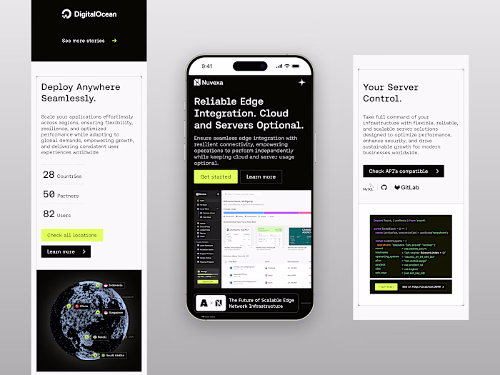 Nuvexa - Cloud Responsive Landing Page