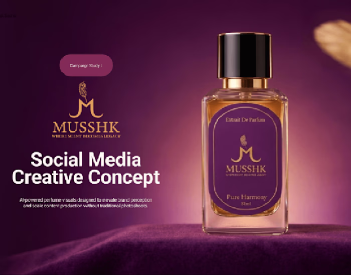 Perfume Social Media Creative Concept