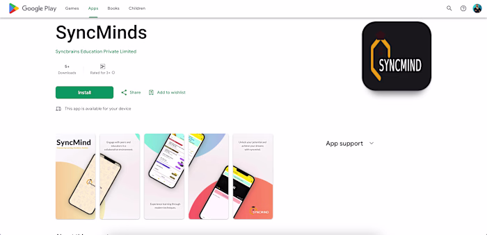 The Sync Minds Student App