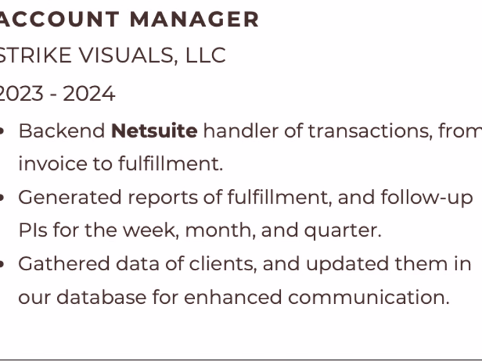 Account Manager