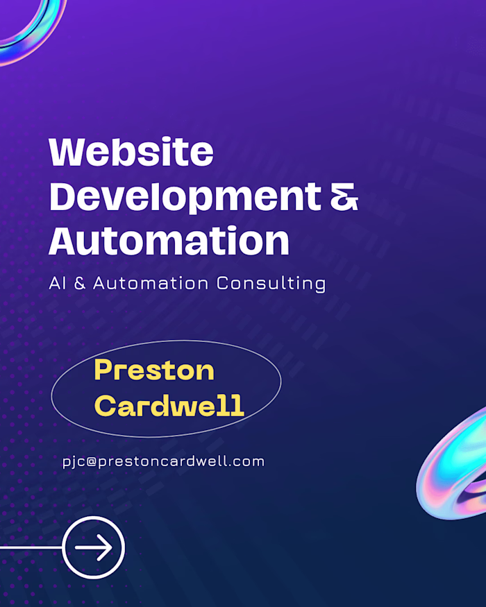 Website Development & Automation