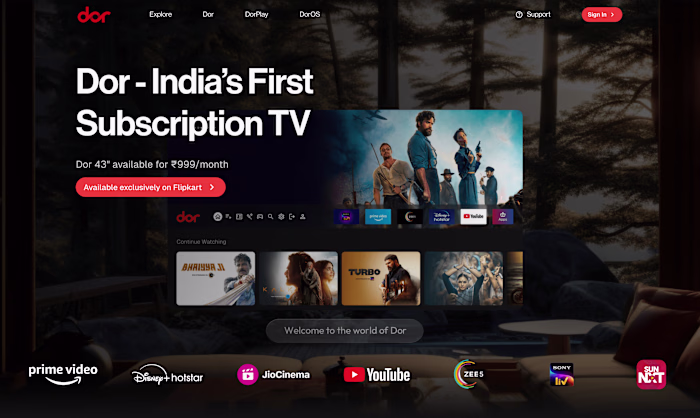 DorTv OS OTT Platform