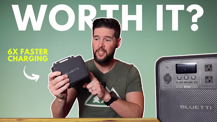 Bluetti Charger 1 -- Will This Change the Way We Camp? - YouTube