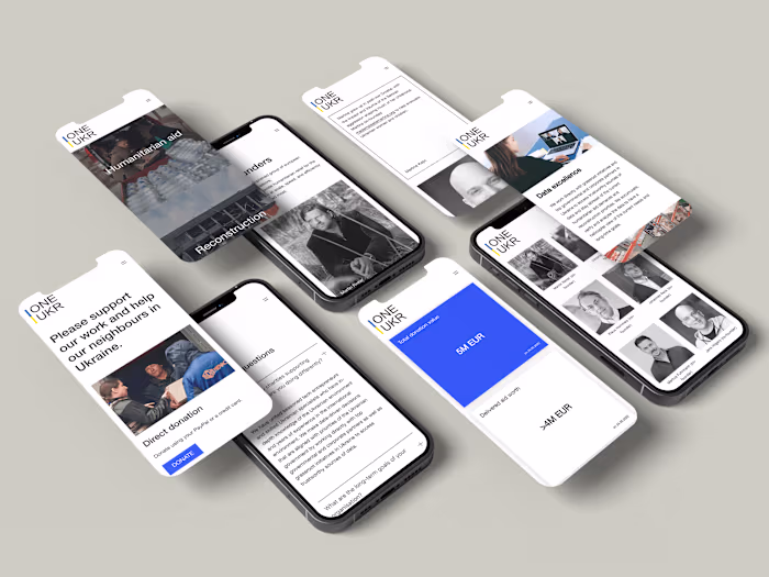 OneUkraine NGO website