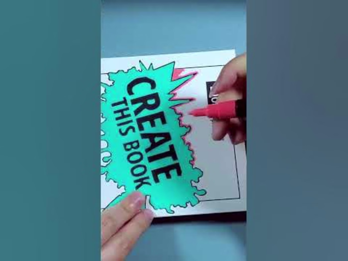 Let’s paint this Create This Book cover together ✨ #art #create…