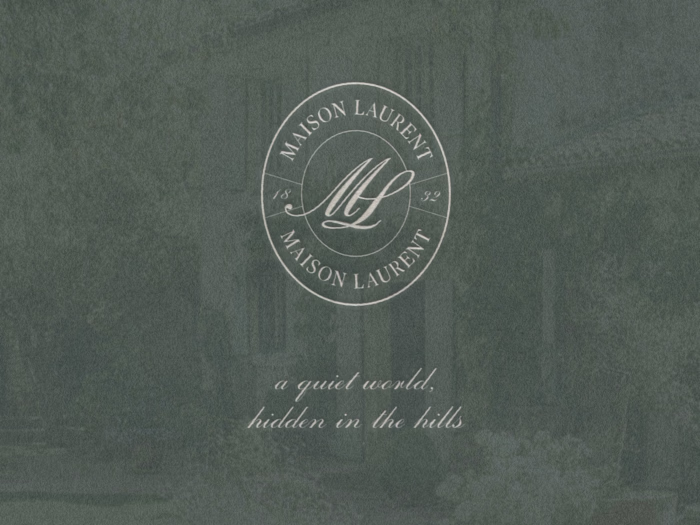 Maison Laurent - Boutique Hotel Brand Identity Design 