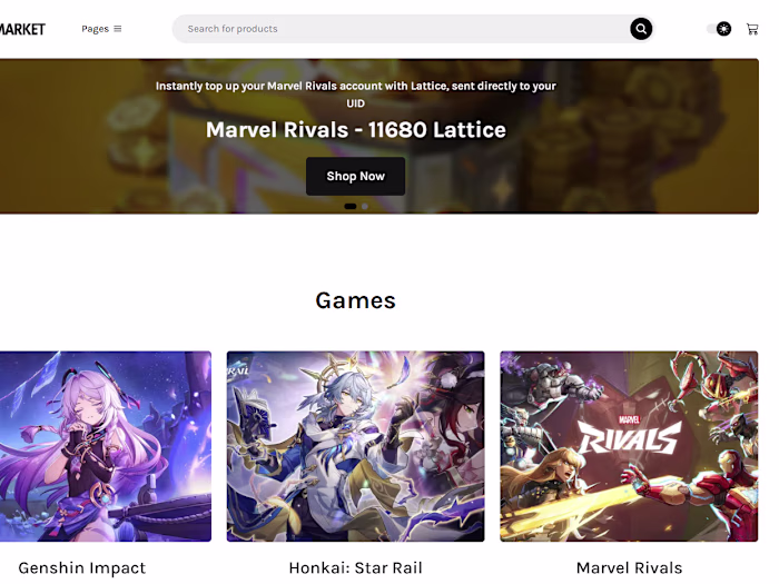 E-commerce Website with NextJS + Shopify + Stripe