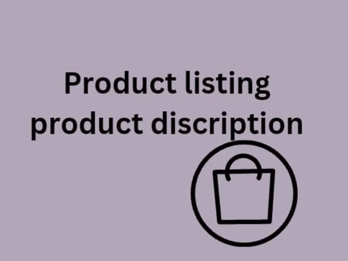 Product listing for Amazon 