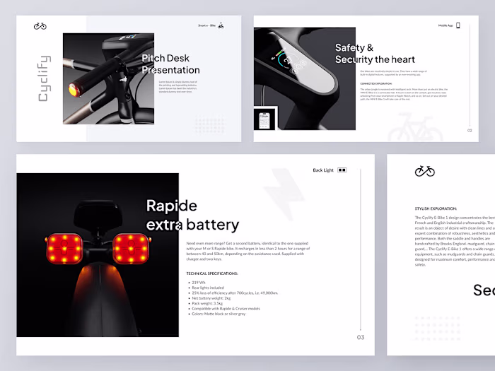 Bicycle | Pitch Deck | Project Presentation | Product Launch
