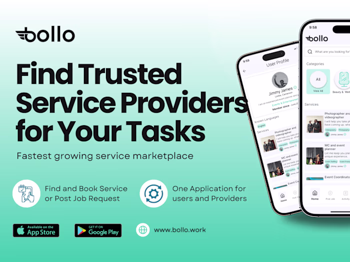 Bollo: Find Trusted Service Providers | Offer Services