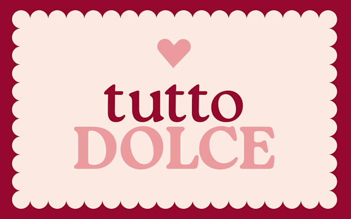 Tutto dolce - Bakery branding