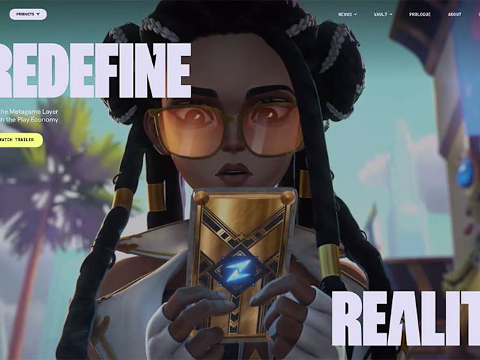 Zentry website (recreated)