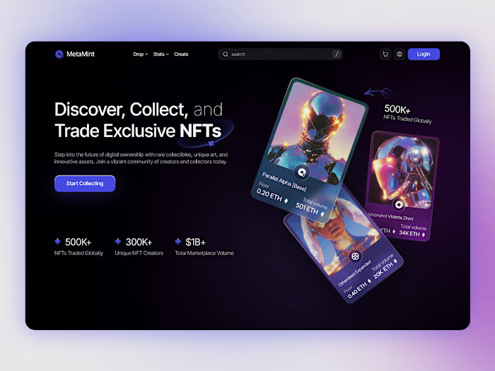 MetaMint - Where Digital Art Meets Infinite Possibilities