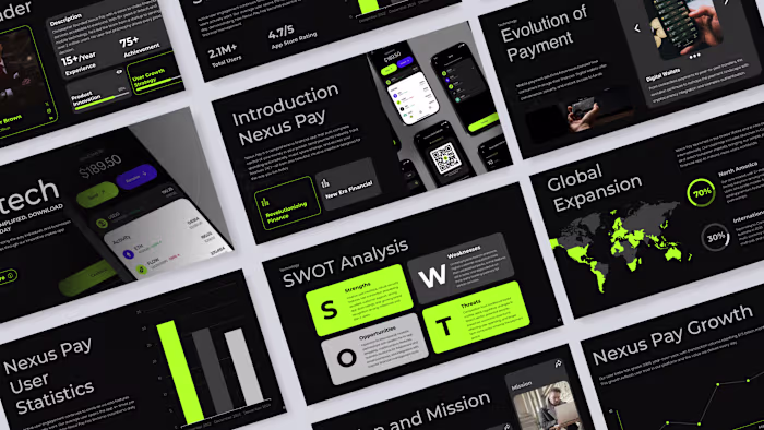 Nexus Pay Series A Funding Pitch Deck Revamp