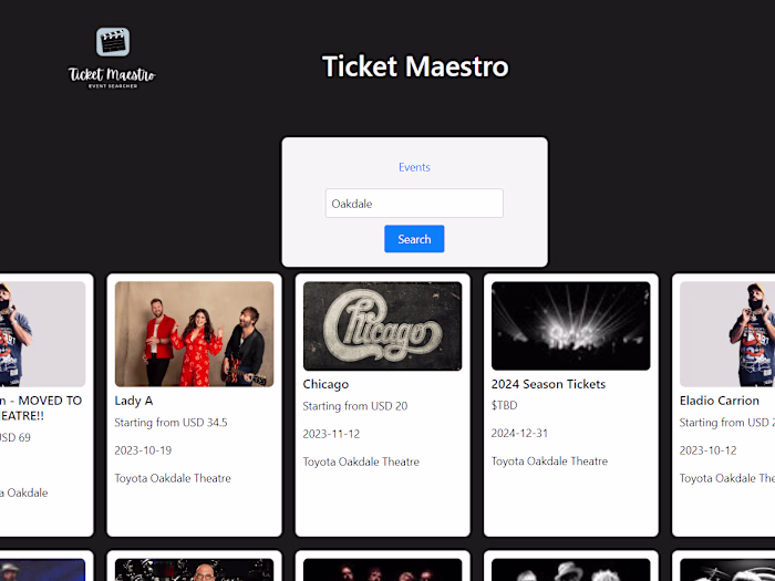 Ticket Maestro
