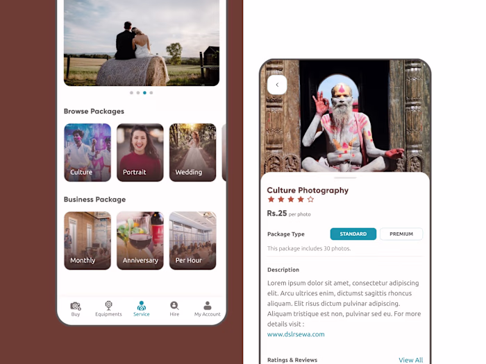 DSLR Sewa - Camera Renting & Photography Service