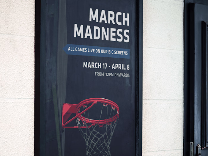 red card sports bar + eatery - social media, print design, video