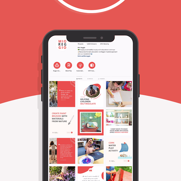 Mio Reggio - Social ReBrand + Digital Marketing 