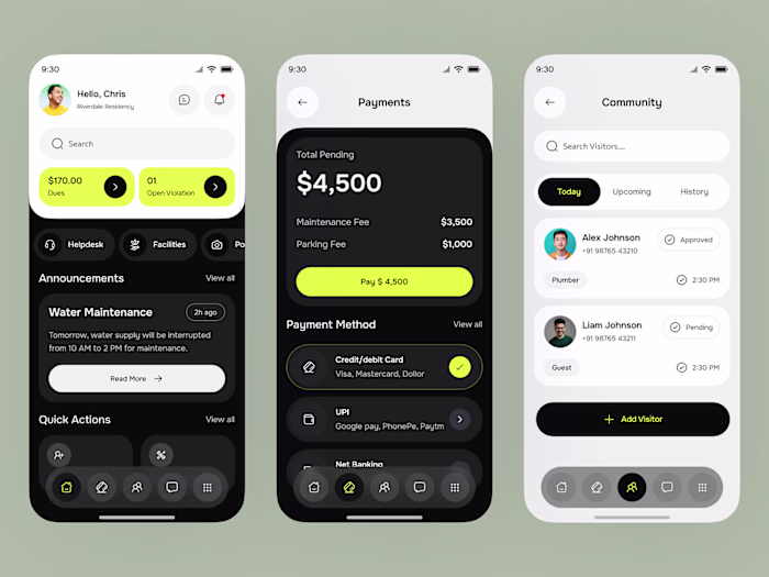 Community Management App Redesign