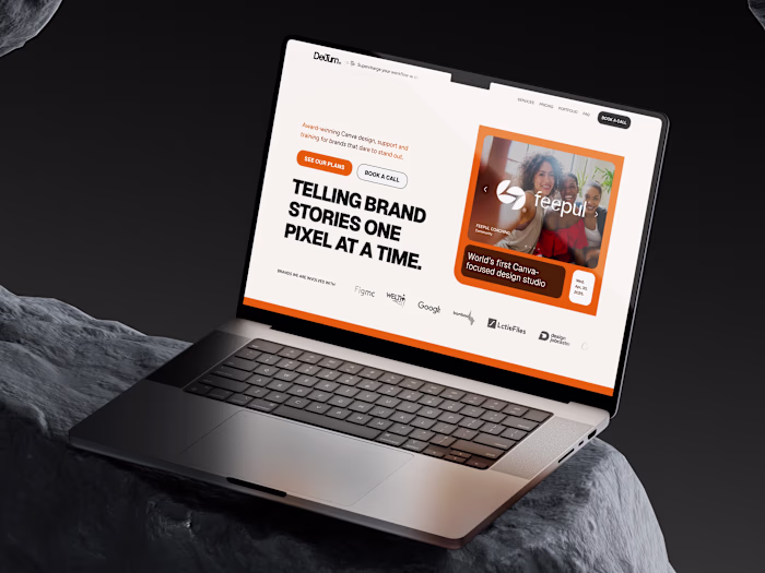 Delturn Studio Website Development