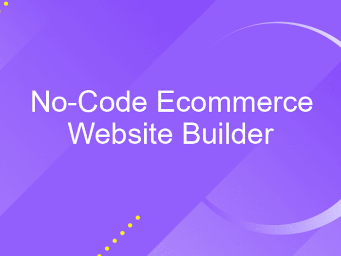 E-commerce Website Development (No-Code)