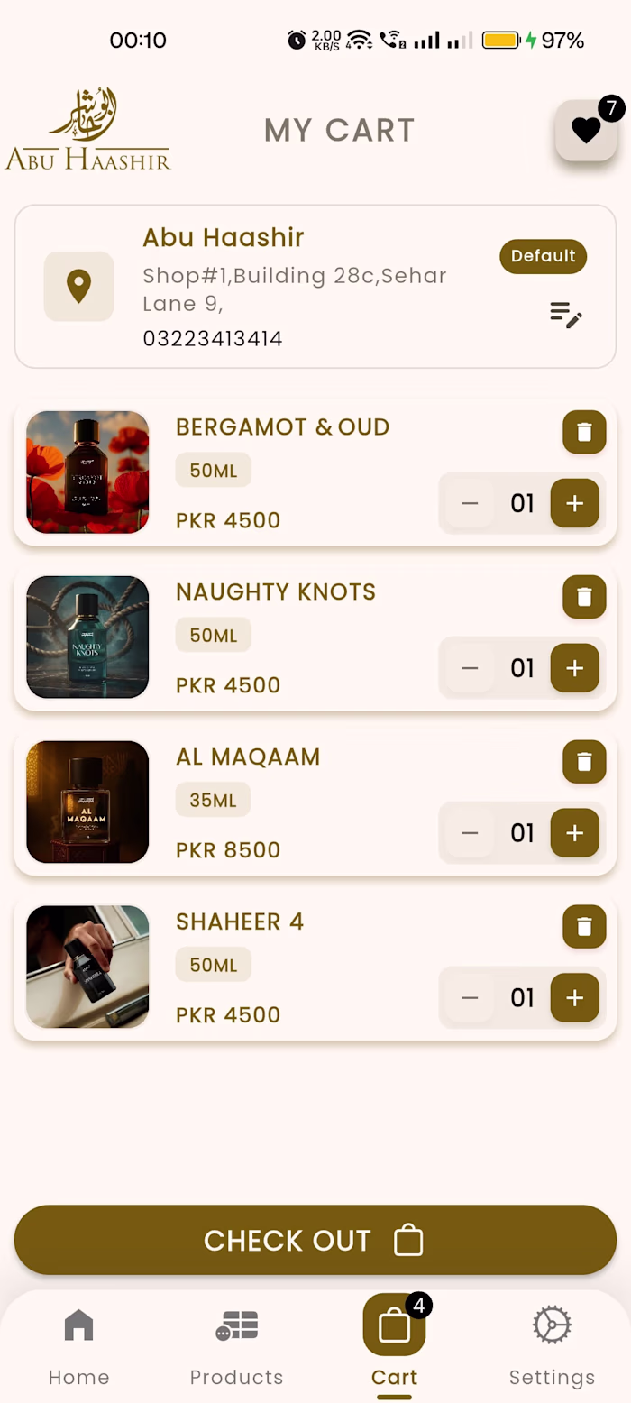 Abu Haashir Perfumes - Shopping