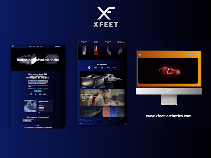 Full Website Redesign for XFeet with Shogun Pictures