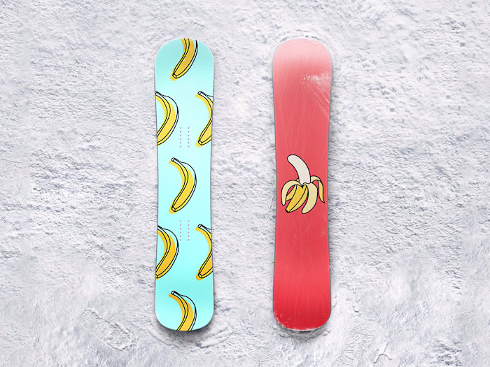 Illustration / Snowboard Graphics