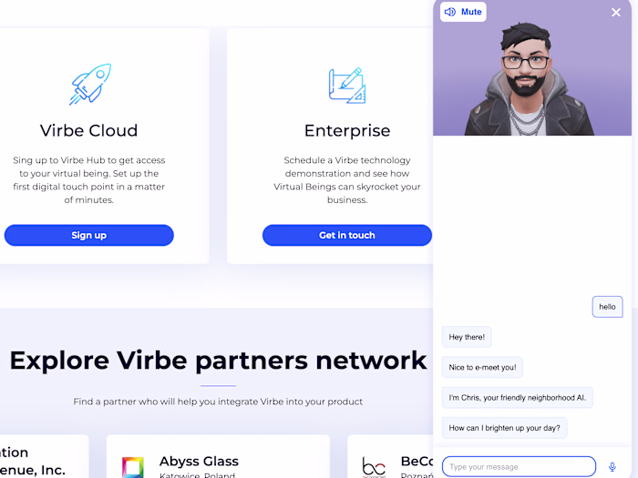 Frontend Developer in Virbe Startup