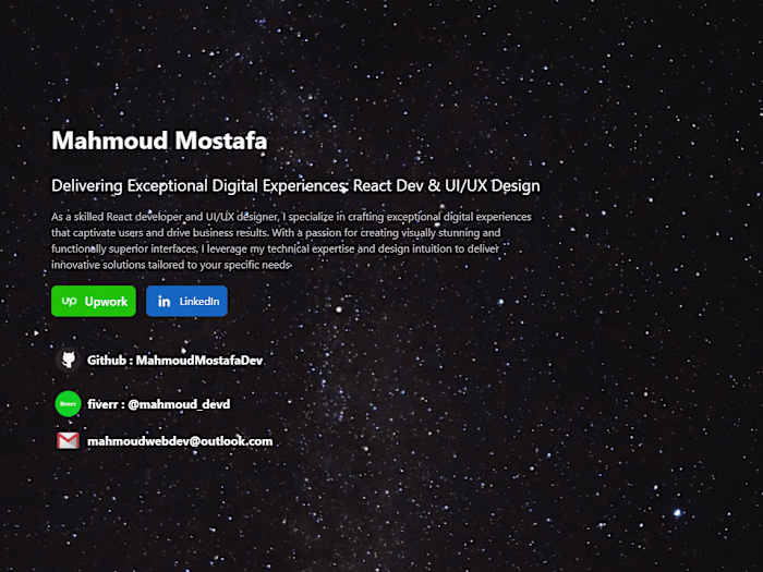 A modern, responsive personal portfolio website built using Next