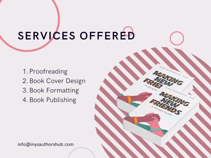 Making New Friends: Book Proofreading and Publishing