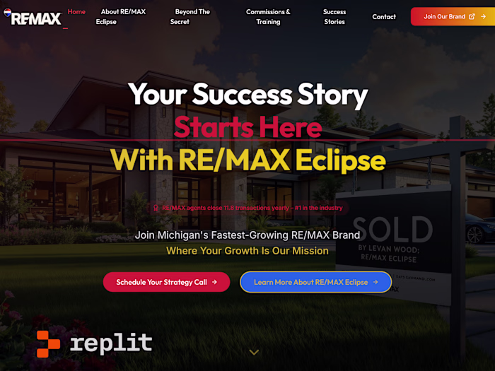 AI-Powered Real Estate Recruiting Site + Digital Twin