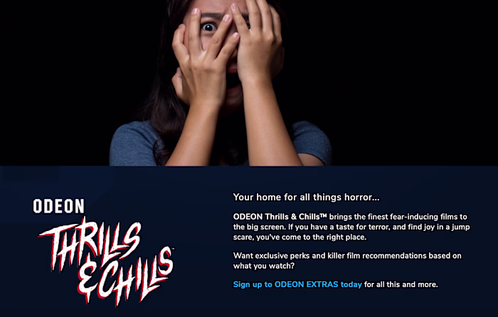 Thrills & Chills Horror Series for ODEON