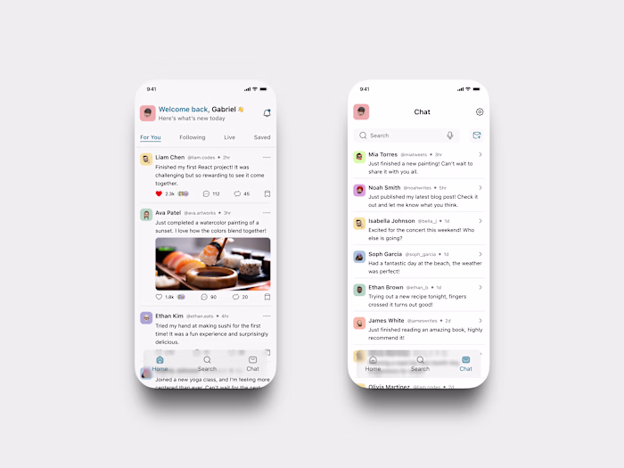 A friendly and frictionless feed experience that feels like ...
