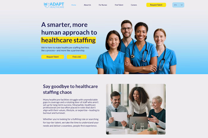 Marketing Overhaul for Adapt Healthcare
