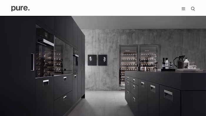 Pure Interiors Website Redesign